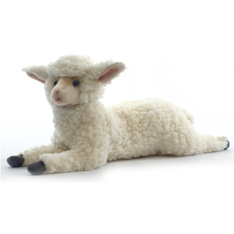 Lying Lamb 45cm Plush Soft Toy by Hansa